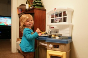 Kitchen playing