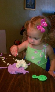 Sydney play doh fine motor