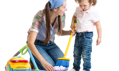 Chores Help Toddlers Develop Key Skills