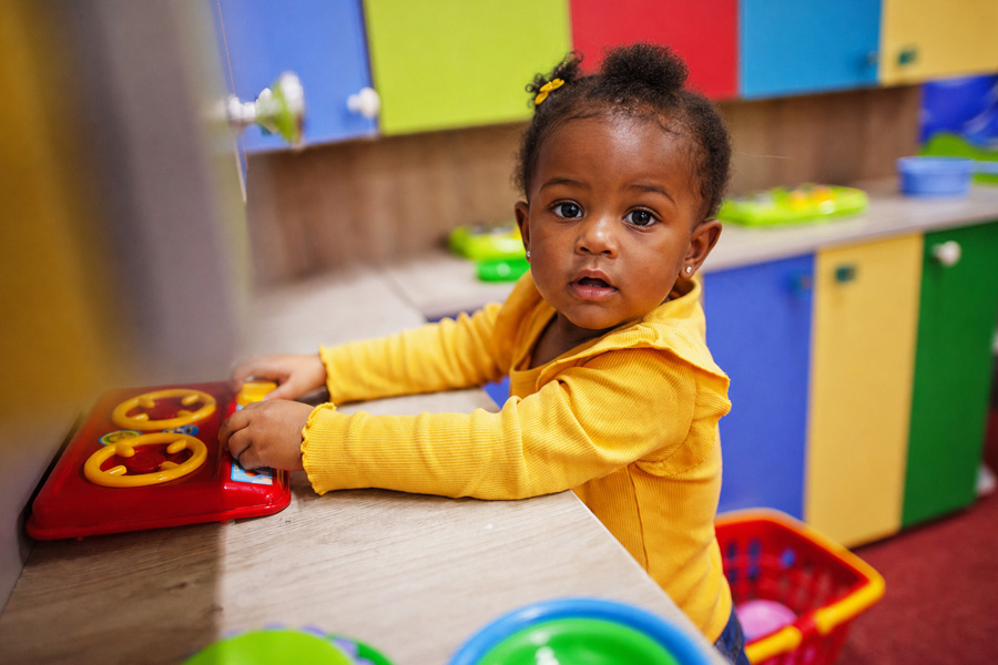 Toddler at Daycare